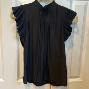 Frame Black Blouse